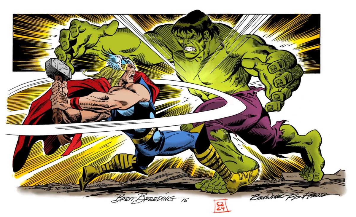 claudiobasilio's tweet photo. Conflito Clássico... by RON FRENZ!
#RonFrenz #Hulk #Thor #Marvel https://t.co/ao6xJmmUh5