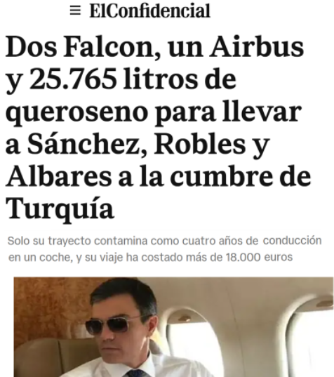 CCivicaCatalana's tweet photo. No podían ir los tres miembros del gobierno en el mismo avión para el mismo trayecto, por supuesto. Ha habido que poner tres aviones diferentes, gastando miles de litros de combustible.

Pero recuerda que tu Seat Ibiza se está cargando el planeta. https://t.co/1vUxCITwLc