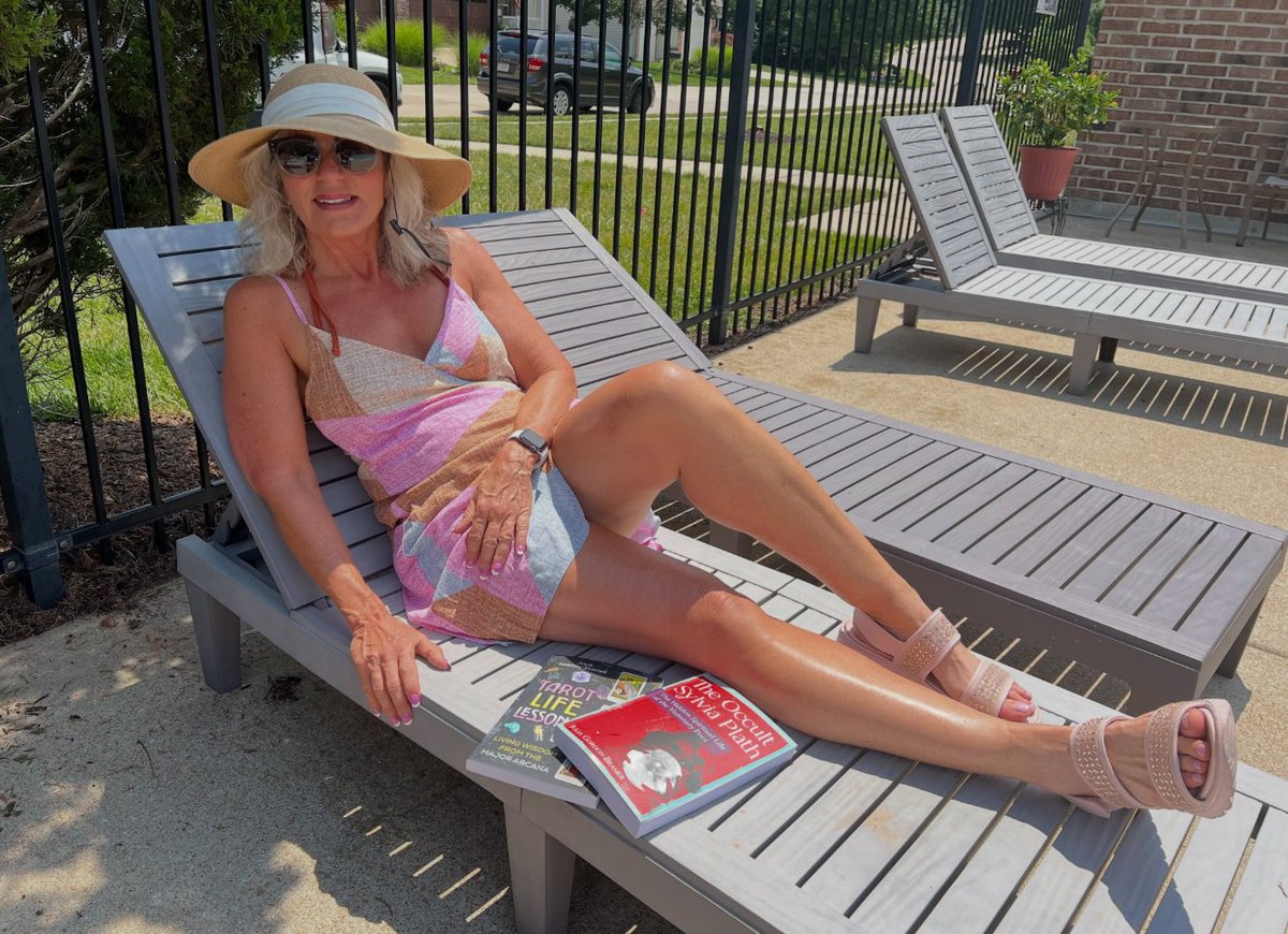 JGordonBramer's tweet photo. Enjoying some time poolside with The Occult Sylvia Plath and Tarot Life Lessons. Thereβs nothing like putting the spotlight of sunshine on something misunderstood as darkness! π
#theoccultsylviaplath #tarotlifelessons @InnerTraditions https://t.co/tFi0JkvXsC