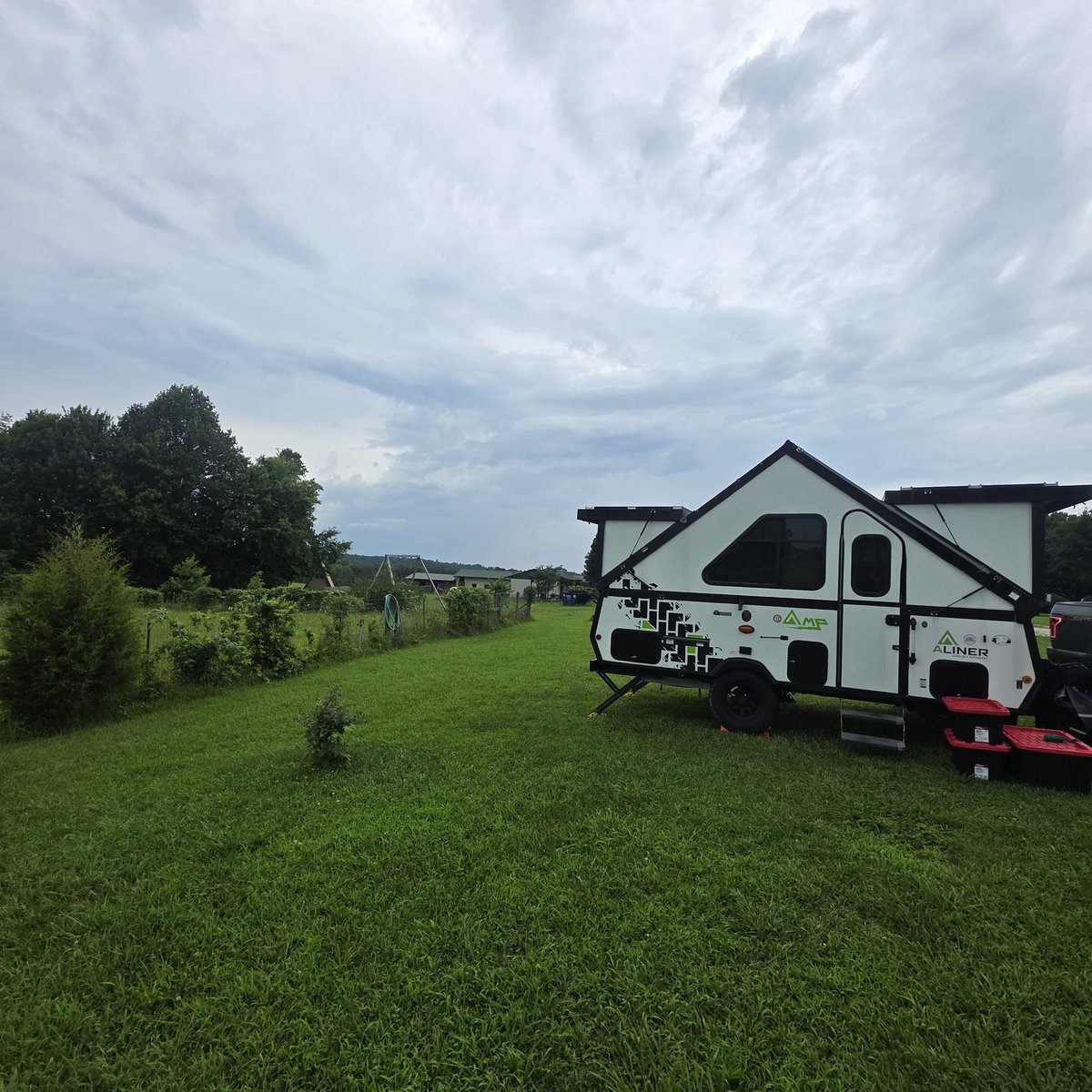 pipsquack638's tweet photo. I'm at Nobel Pines Campground @Hipcamp @Aliner_Camping #Evolution15 #AMP https://t.co/uKb5wlXFP0