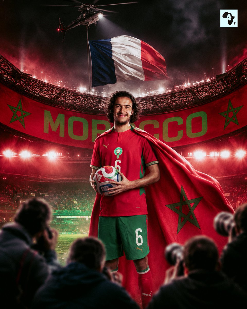 ActuFootAfrique's tweet photo. 🚨 LE MAROC EST LE DERNIER ESPOIR AFRICAIN DE CETTE COUPE DU MONDE 2026. 🇲🇦🌍🙌🏻 https://t.co/1W2lv0ygjT