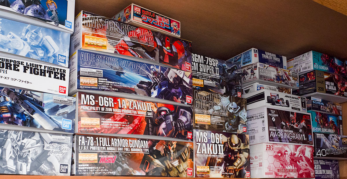 購入おじさん あなたはガンプラを買う時、袋をもらいますか？ 53歳おっさん、先日