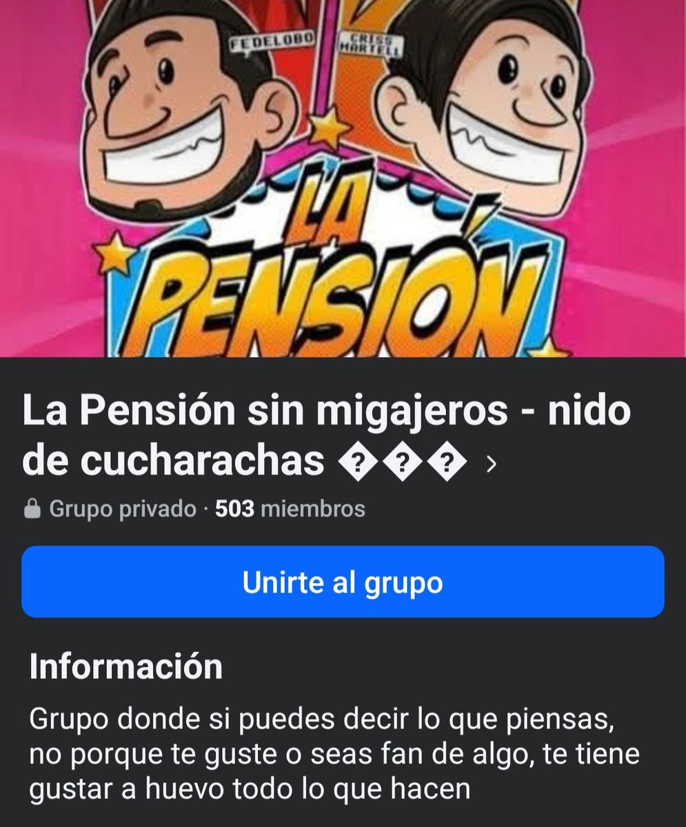 SoyFedelobo's tweet photo. El 10% de los fans de La Pensión tienen mucho tiempo libre. https://t.co/Db9FQPmWwQ