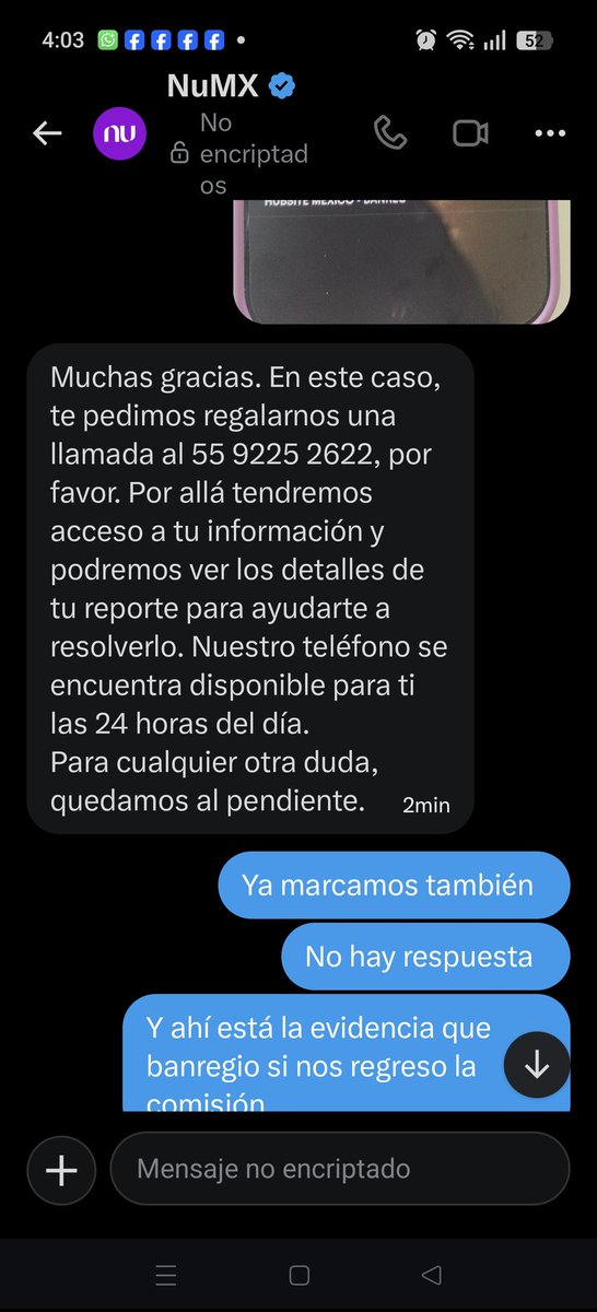 chely71's tweet photo. @soynumx sigue la historia que vuelva a llamar no me resuelven nada https://t.co/PVEQPBK6VK