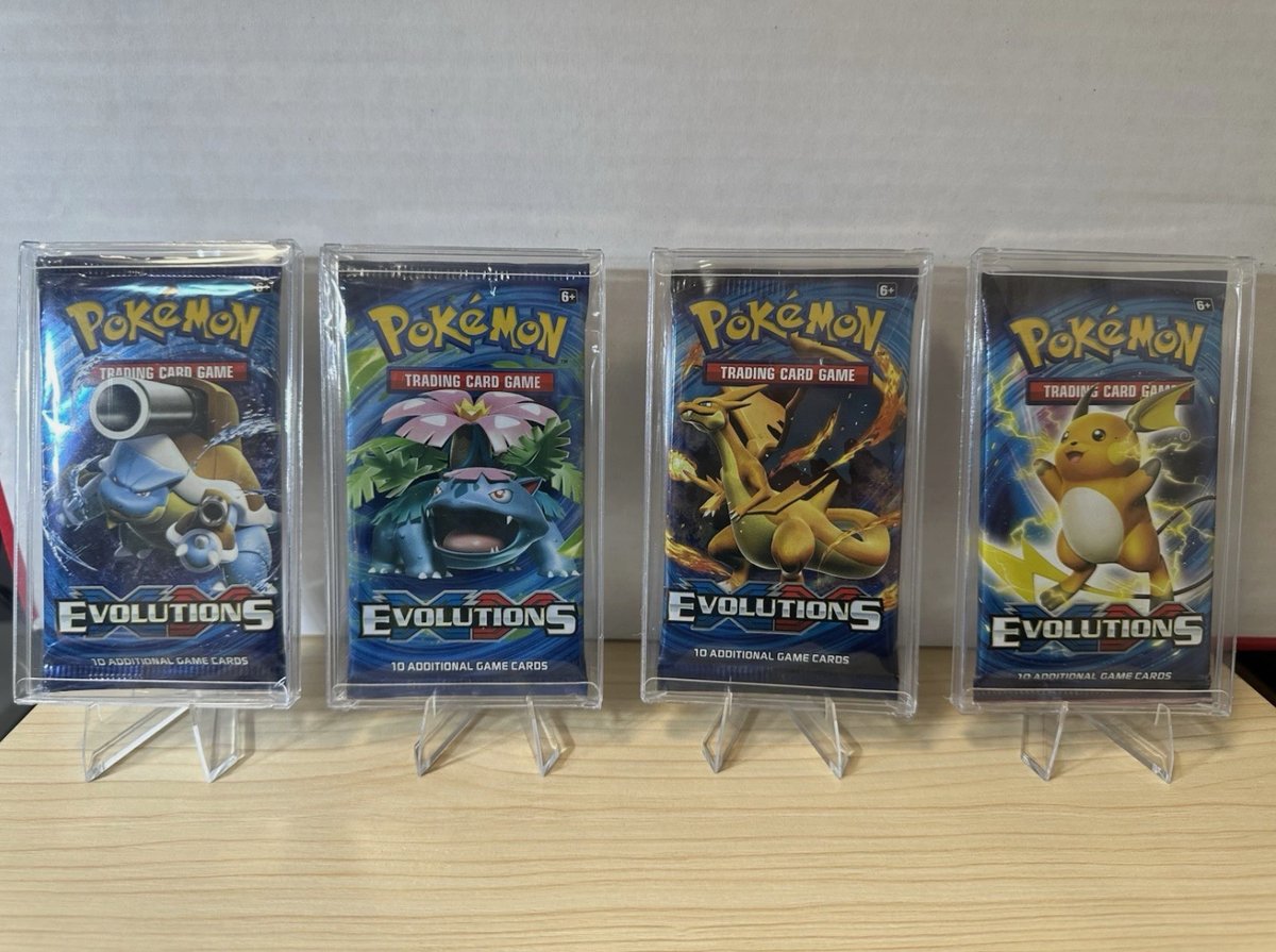 avengedpex's tweet photo. 👀 BUY NOW: 4× XY Evolutions Booster Packs! Would you keep them sealed or rip them? Check them out here: https://t.co/89iAvNWyQo #PokemonCards #eBay https://t.co/QeNmJ4qTdr