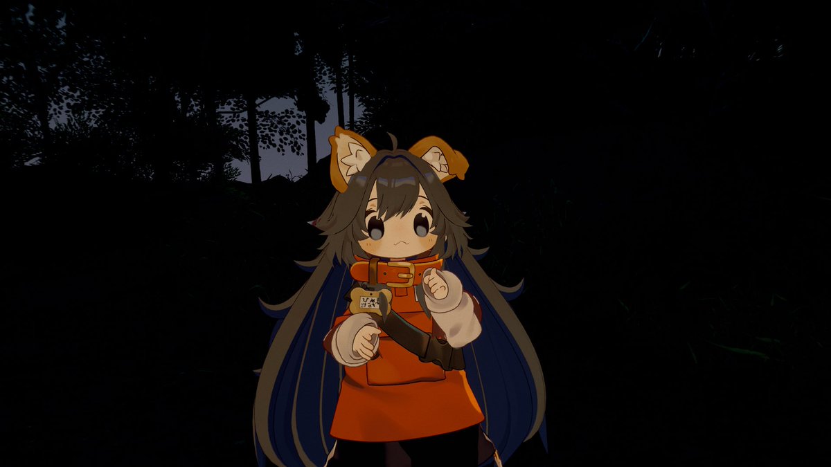 vrchatkei's tweet photo. 暗いとこ行くと耳が光ってるのなんで　#vrc https://t.co/I5Js5Cxm2s