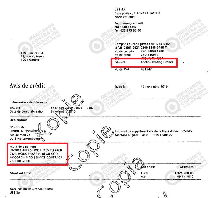 PDiezG's tweet photo. Presidenta @Claudiashein : Tochos Holding (empresa hoy de moda, creada por Emilio Lozoya) no sólo recibió recursos presuntamente relacionados con la estafa de Agronitrogenados, sino que también recibió -por lo menos- $1.9 millones de dólares relacionados (aquí sin el “presuntamente”) con la #EstafaDelViaducto .
Sí, Presidenta, del Viaducto Bicentenario, ese bien nacional de uso común que la corrupta Aleatica, empresa consentida de @EPN y protegida por el impresentable @JScherer_Ibarra , explota ilegalmente sin concesión del Gobierno Federal.
¿Por qué la @FGRMexico insiste en volver la mirada hacia otra parte?
¿Su gobierno no va a recuperar nunca el Viaducto Bicentenario en beneficio de la Nación? @SICTmx @BuenGobierno_mx @ASF_Mexico @ErnestinaGodoy_