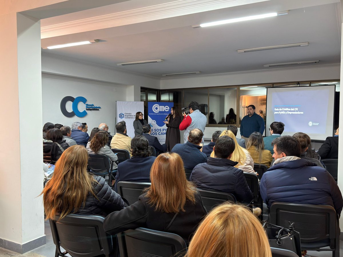 GobiernoSDE's tweet photo. EL CFI RECORRIÓ INSTITUCIONES Y CÁMARAS EMPRESARIALES DE LA PROVINCIA PARA INFORMAR SOBRE SUS LÍNEAS DE FINANCIAMIENTO 👇🏼

El @CFI_Argentina en articulación con el Gobierno de la provincia, desarrolló durante la semana una serie de encuentros informativos con distintas (+) https://t.co/bcEttvO4dq
