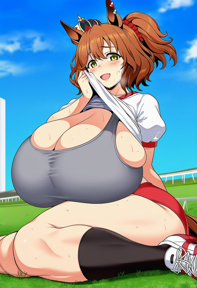 mochiusao2's tweet photo. おはようございます☀
汗拭き🐎娘❤️つづき https://t.co/lfBshkMfZT