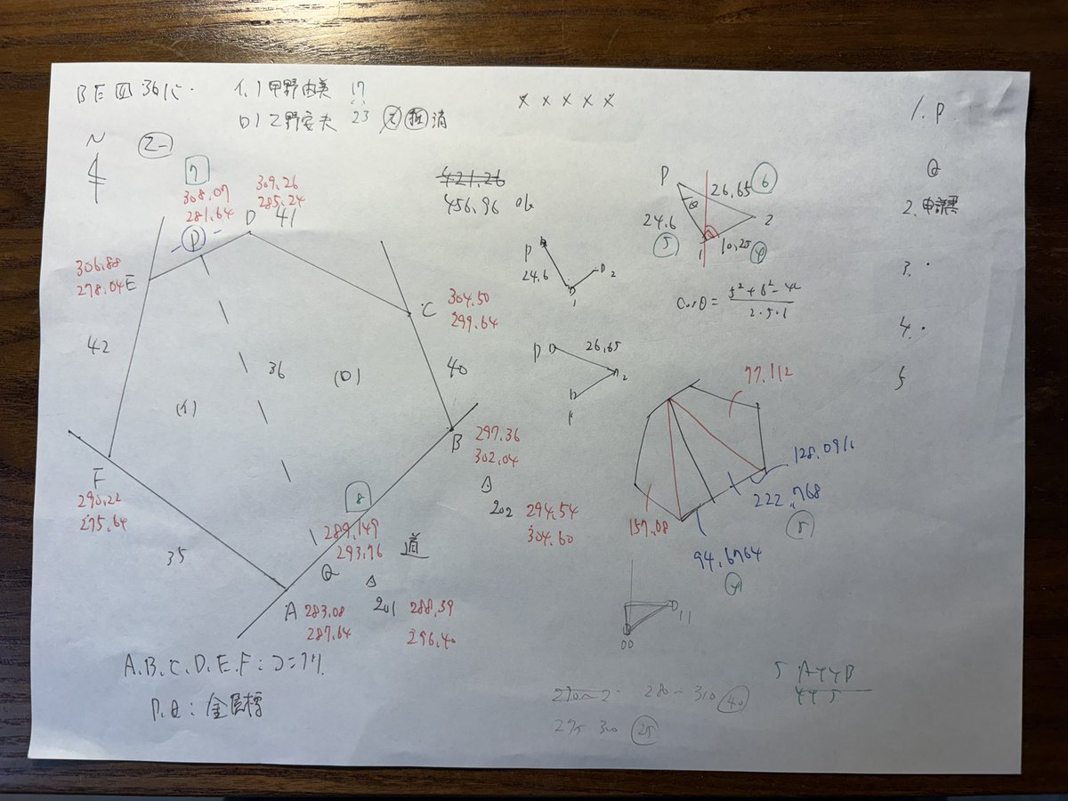 Nick__info's tweet photo. Ｑの点間違えた　面積からおかしいの気づけるだろ https://t.co/t4XnyZdS22