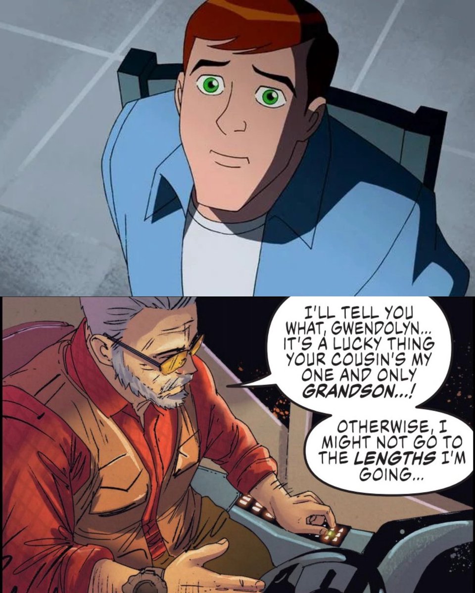 ToonHive's tweet photo. Ken Tennyson, Gwen’s brother, is absent from Dynamite’s ‘Ben 10’ comic series. https://t.co/PGGhZ5is9M
