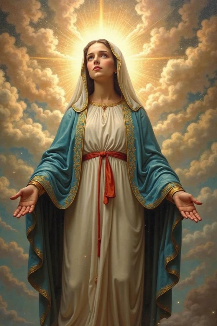 Finian_T's tweet photo. Oh Dear Mother cover us in your Maternal Care. Say three Hail Mary for a Peaceful night. https://t.co/oOwkGthIq0