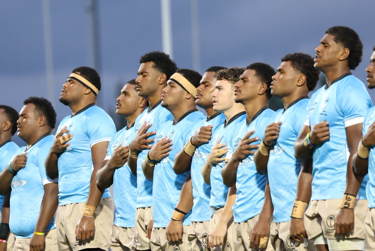 fijirugby's tweet photo. A hard-fought victory to finish the pool stage!
The SportsWorld Fijian Under-20 side showed courage to edge Spain 29-26, securing their first win of the JWC U20 Championship campaign. From battling back after an early deficit to defending with determination in the closing minutes, the Baby Flying Fijians delivered a performance built on connection and belief.
Next up: Ireland in the 9th-place semi-final on 14 July.

Read the full match report, Click the link below 
https://t.co/NN11ugm33V

#fijirugby #fijianU20 #sportsworld #pathway #JWC2026