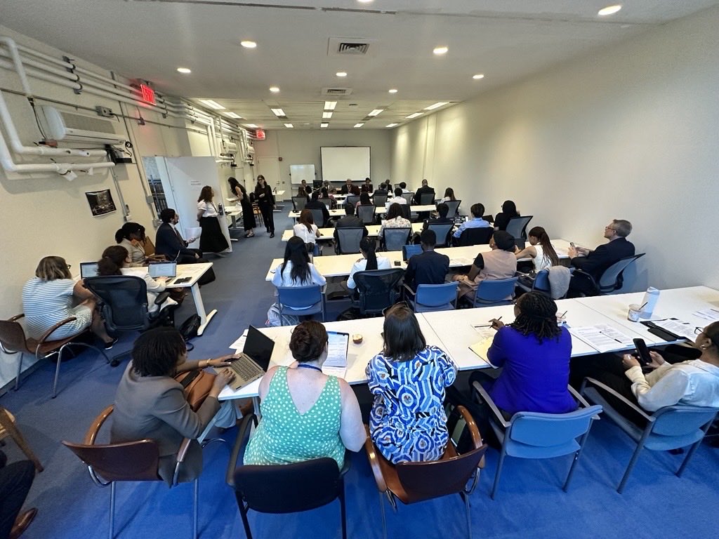 UNOHRLLS's tweet photo. As #HLPF2026 continues, @UNOHRLLS &amp; @UNDESA co-convened a VNR Lab on aligning #ABAS with #SDG reporting. 

Discussions highlighted how integration can reduce duplication, strengthen policymaking &amp; mobilize support for #SIDS through more coherent, data-driven approaches. https://t.co/KZSWmKcb3b