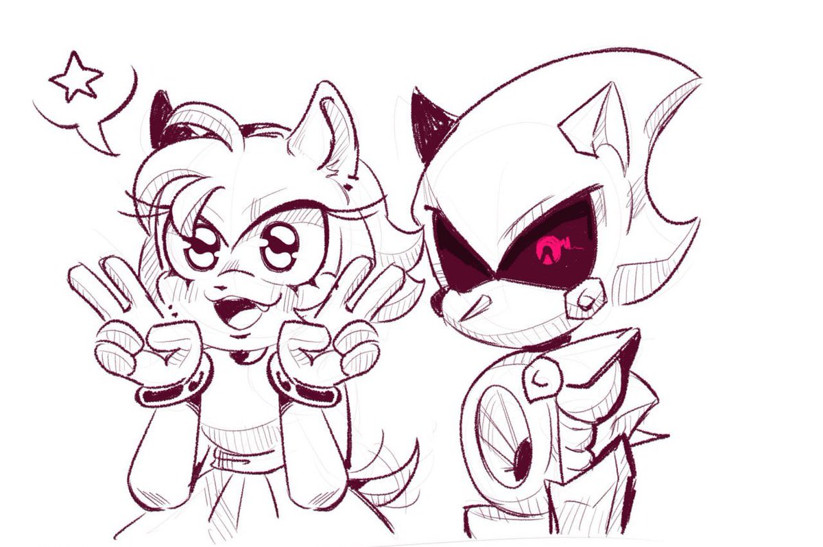 CuteSnake12's tweet photo. Я люблю их 
#metamy #MetalSonic #AmyRose https://t.co/lIE9KzF2y1