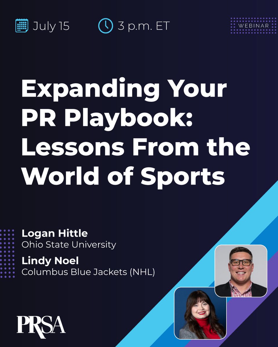 PRSA tweet media