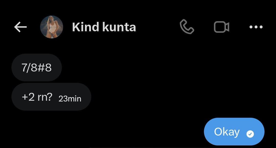 Gabs_dz's tweet photo. Just lost to @KRhyme0503 in a tenable battle

It was a close one but he was smarter than me

Go challenge him

#wankchat #wankbattle https://t.co/XA4nxXzHLK