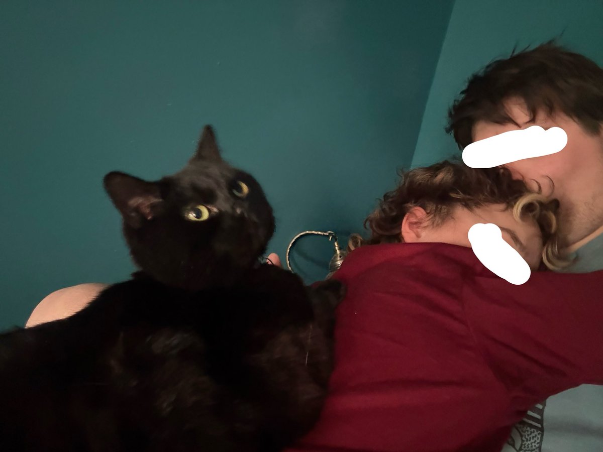 robby4denn's tweet photo. someone’s friend interrupted a very important makeout session #hucklerobby https://t.co/nys6inccvr