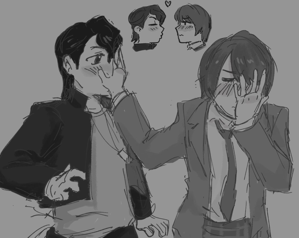 pupcornjam's tweet photo. hello oomfs. im posting cringe teenager yaoi #kengen forever. sorry i actually meant to clean this up but i got lazy https://t.co/hJJbjMuGs9