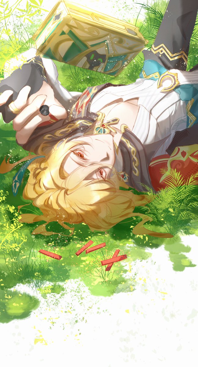 Elowen0211's tweet photo. 请继续闪闪发光下去吧，大建筑师✨️#Kaveh #カーヴェ生誕祭2026 https://t.co/0JkH6fgIWF