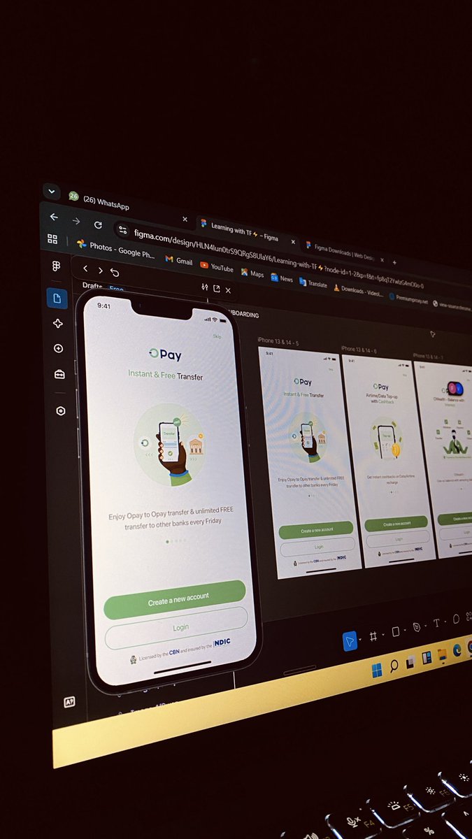 Vectromodus's tweet photo. Good evening fam clients, I recreated Opay’s onboarding screens, Home Screen, Payments Receipt and Transaction history

The redesign taught me a lot bout visual hierarchy, alignment and balance.

Added a little tweak to the UI, I’ll drop the full screens by morning. https://t.co/eQPHYLJFoz