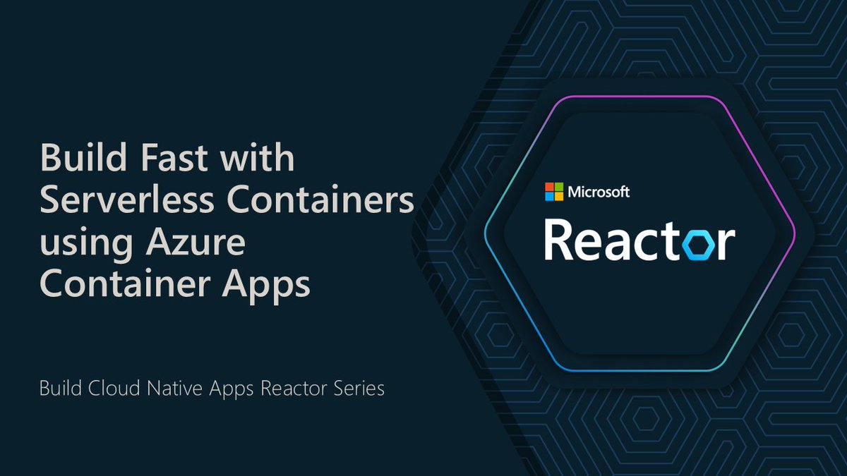 Microsoft Reactor tweet media
