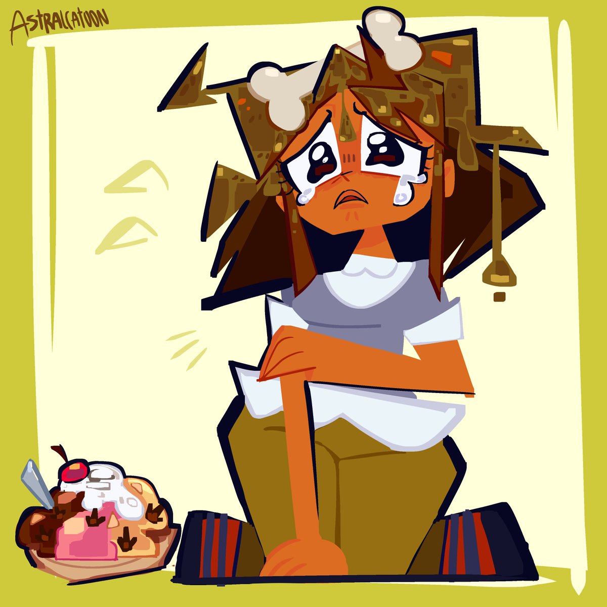 Fantdiforever's tweet photo. Sundae Muddy Sundae 
#totaldrama #tdtw https://t.co/vtlcTNBWys