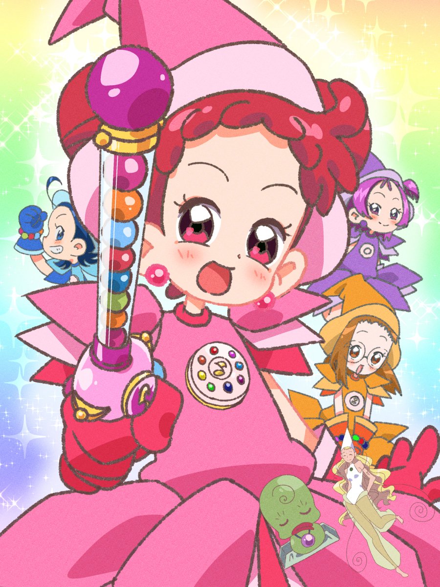 rei_wanomi's tweet photo. 4年くらい前に出したイラスト本の表紙絵
#おジャ魔女どれみ https://t.co/MKkzBZt7QG