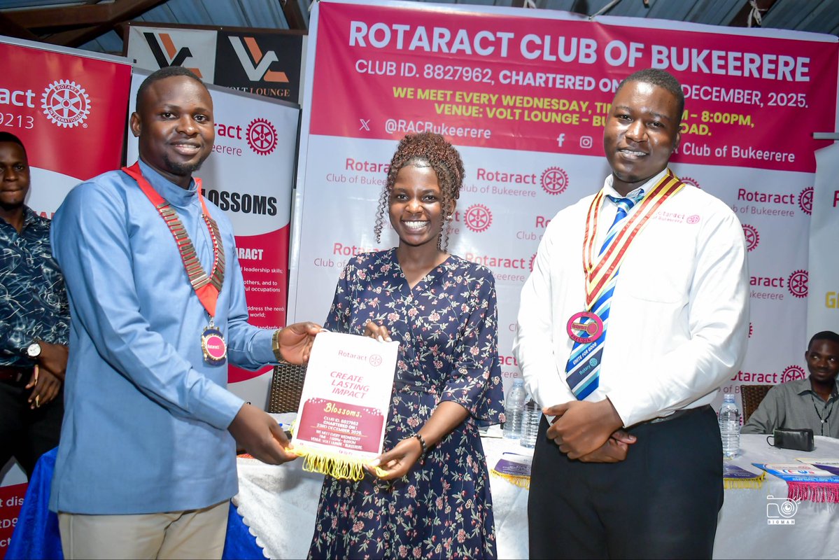 Rotaract club of Bukerere tweet media