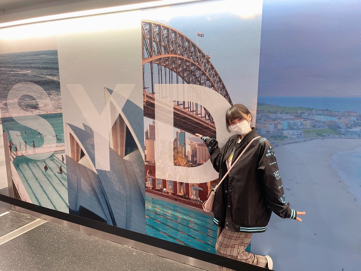 stk_riina's tweet photo. シドニー到着しました🇦🇺✨
I just arrived in Sydney!!
数ヶ月ぶりに来たら、空港も発展しててびっくり👀
今晩はさっそくライブ🎤がんばってくるよ〜
First live tonight—I’ll do my best!
#Australia #sydney https://t.co/PZjgSrp7BE