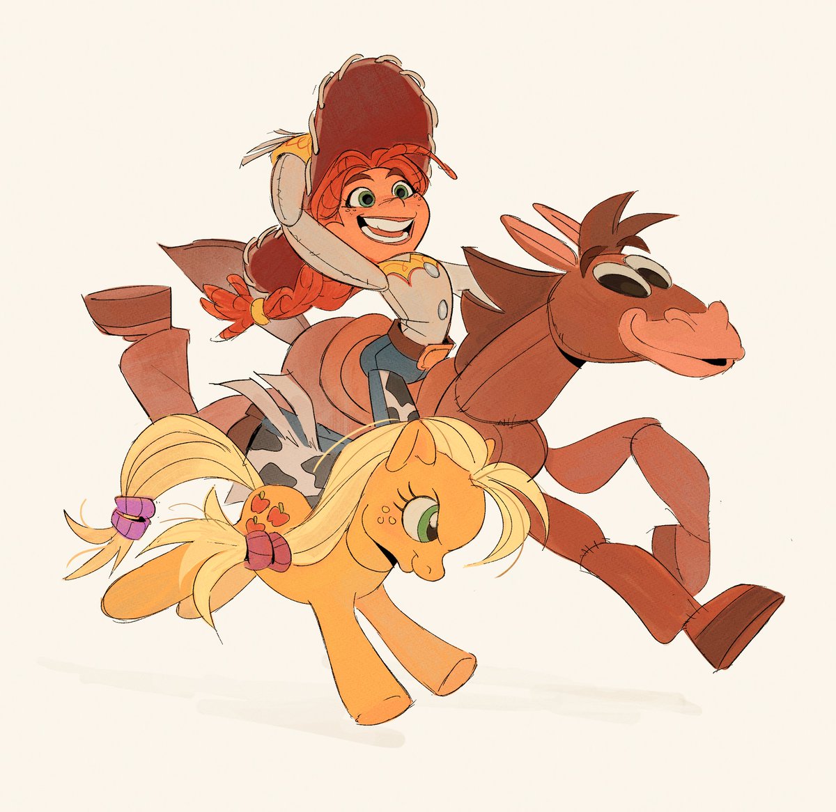 polochka_art's tweet photo. 🐎🐎 https://t.co/34Xb956ynG