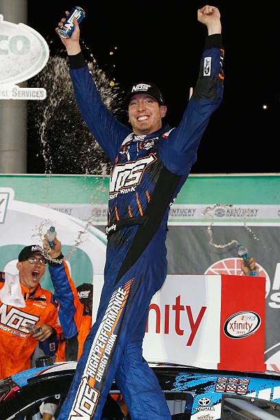 row_racing's tweet photo. Kyle Busch - (7/8/2016)
#ALSCO300 🏁 #XfinitySeries 
#KentuckySpeedway 
#Rowdy #RowdyNation https://t.co/ZWnFSKAgoO