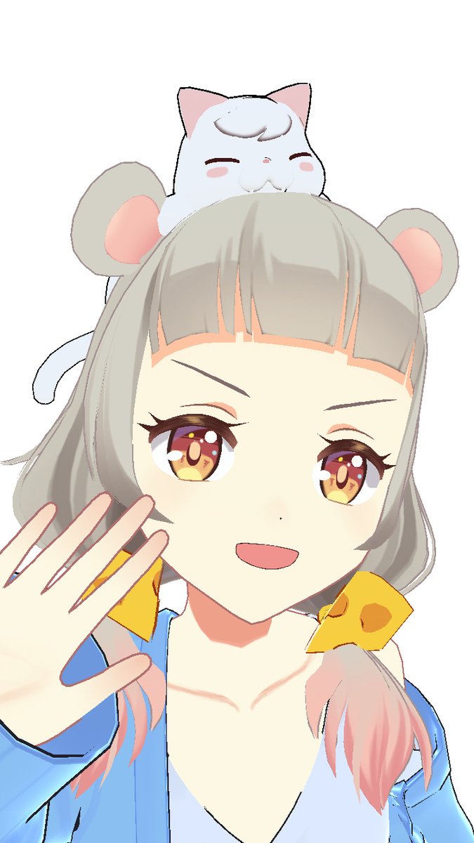 mamorinezune's tweet photo. おっは～🐭🌟 https://t.co/Nsx1fJk3QC