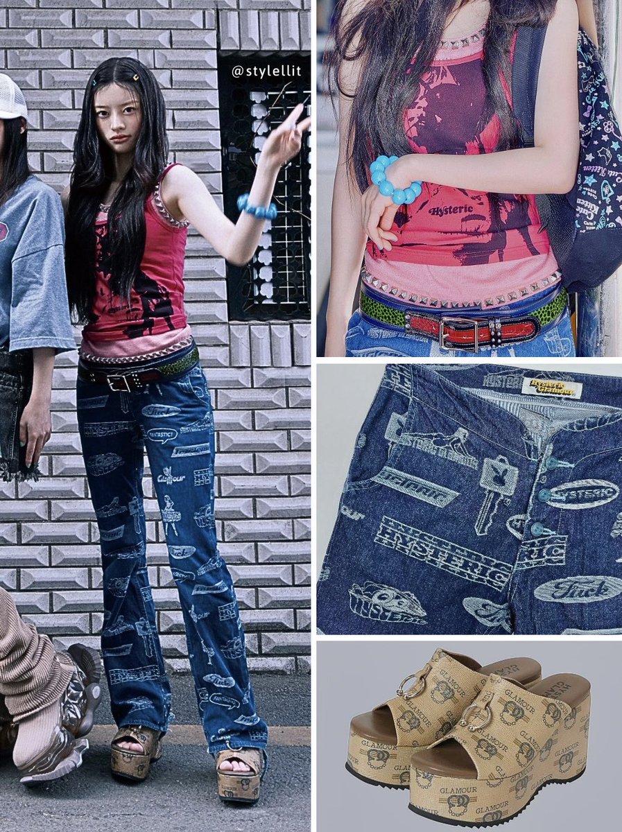 stylellit's tweet photo. Minju is styled in Hysteric Glamour for ILLIT's upcoming Japanese single "I Got Your Back" https://t.co/xNhd3daNQw