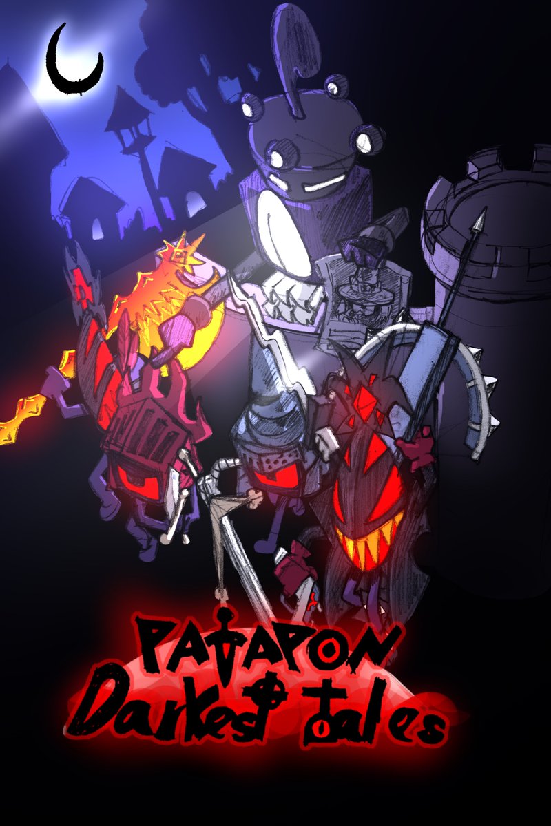seller825's tweet photo. PataponDT episode 8 trailer poster #patapon #patapondarkesttales https://t.co/D499v7QR9m