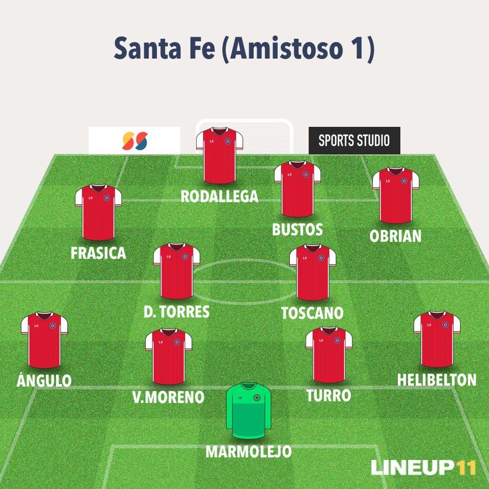 SoyMiguelParis's tweet photo. ¡Tercera jornada de amistosos del León 🦁 en su pretemporada!

📌 Este miércoles, @SantaFe 🇮🇩 visitó a @InterBogOficial 🔳 en su sede, donde disputó dos compromisos de preparación:

✅ Partido 1: Victoria 4-0 ⚽️ Gol de Nahuel Bustos, Hugo Rodallega y Víctor Moreno (x2)

❌ Partido 2: Derrota 3-2 ⚽️ Goles de Franco Fagúndez y Maximiliano Lovera.

⬇️ Así fueron las formaciones titulares en ambos encuentros: