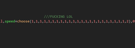 BenboQuest's tweet photo. this is really what working in gamemaker is supposed to be like https://t.co/TD7v22lbyR