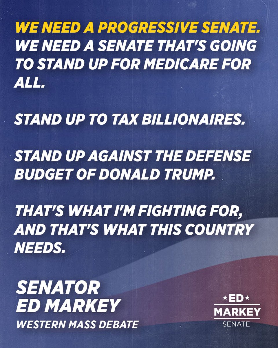 Ed Markey tweet media