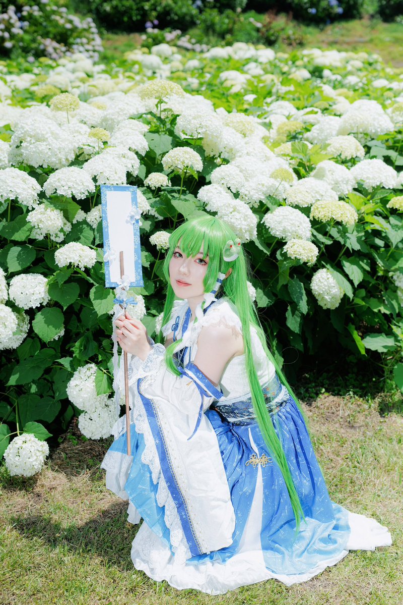 💠cosplay 東風谷早苗 / 東方Project 📷@miyabitz_now 📍かざはやの里