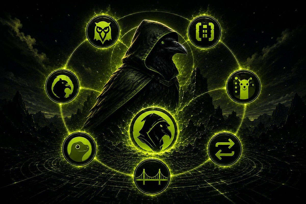 RVHProtocol's tweet photo. 🪶 Ravenhood Development Update
A quick update on what we've been building:
✅ DexScreener listed
✅ GeckoTerminal listing submitted
✅ CoinGecko listing submitted
✅ Blockscout App listing submitted
✅ DefiLlama listing submitted
✅ Debank listing submitted
✅ Swap page is live
✅ Bridge page is live

Coming up next:
• Staking smart contract deployment
• Revenue dashboard
• Treasury holdings dashboard
• Mindshare Program launch
We're building Ravenhood step by step with a long-term vision. 
Thanks to everyone who's been here since day one. More updates are on the way.
What enters the Void never returns. 🪶