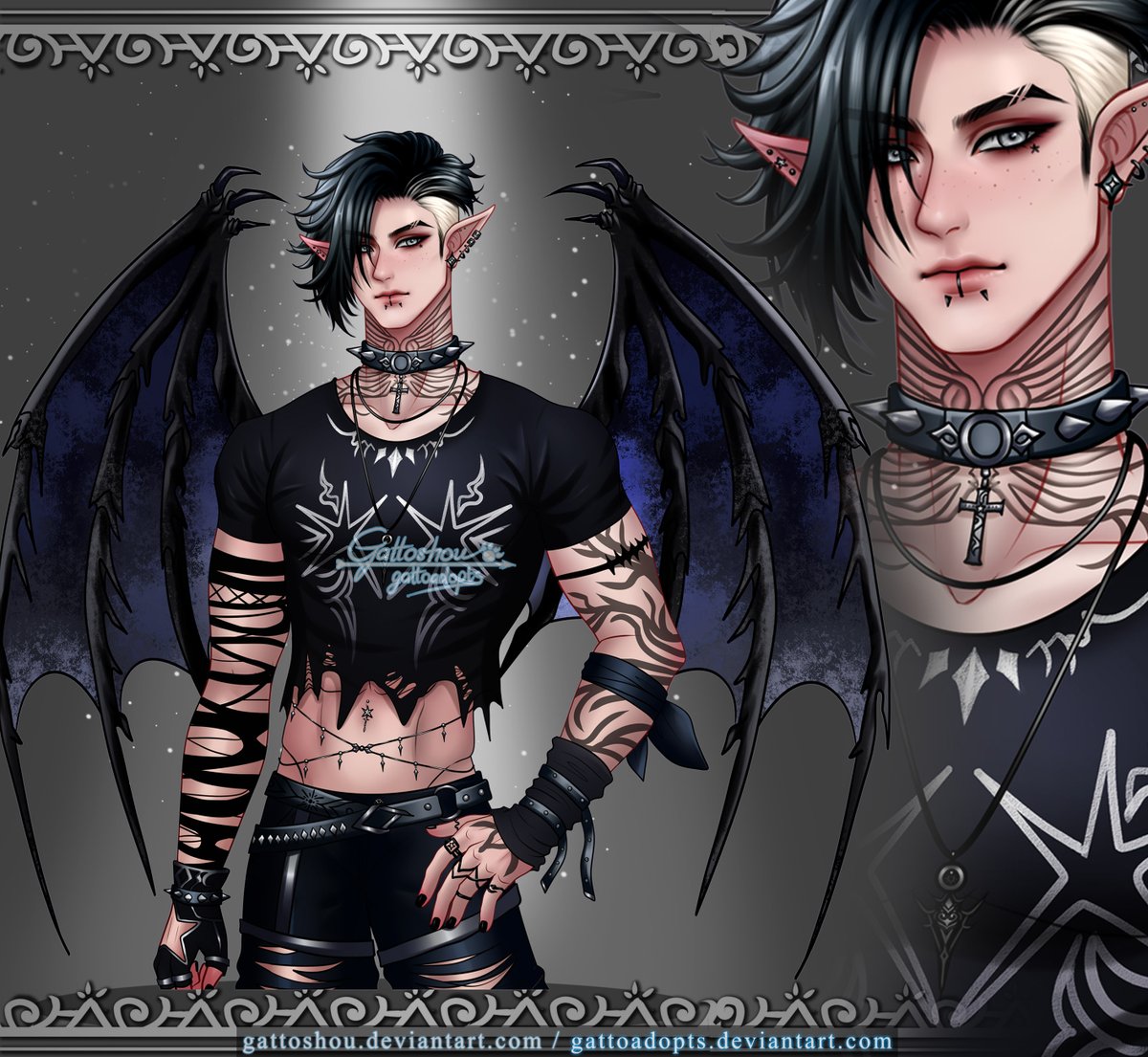 gattoshou's tweet photo. Gothic adopt Open ^^
if you interested please bid here
https://t.co/AaoyYForR2
#gothic #vkei #demonadopt #adoptable #characterdesign https://t.co/eFnrq7MIDp