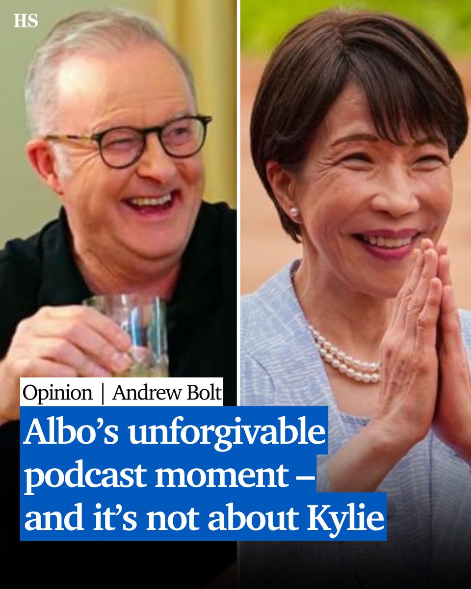 theheraldsun's tweet photo. ANDREW BOLT: The Kylie Minogue comment was low rent but it wasn’t the only shocking call from Anthony Albanese who mocked and sexualised one of our most critical allies. What on earth is going through our Prime Minister’s dirty mind? https://t.co/ra0gshrqkg https://t.co/wVLVquyk2n