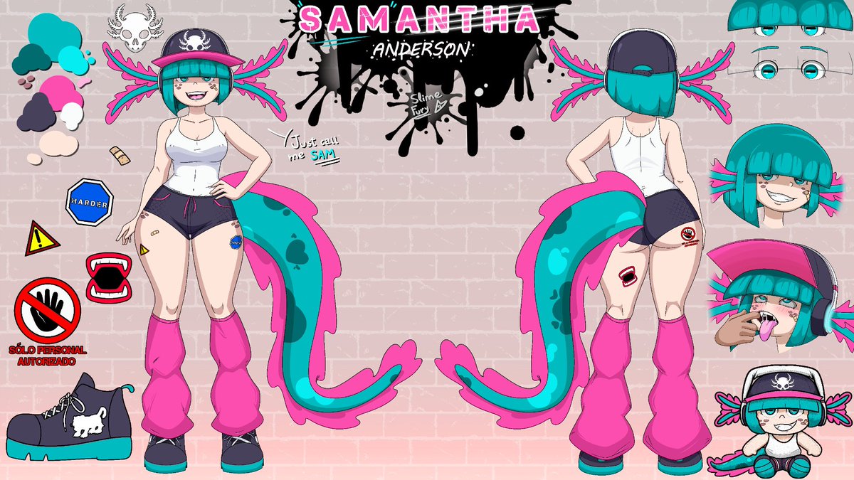 Slime_Fury's tweet photo. Sam the axolotl Character Sheet.
Sam la ajolote Boceto Completo.
I'd love to see your Sam's fanart 🙏🥺.
Espero ver vuestros fanarts de Sam 🙏🥺.
HD version ➡️ DM ☝️✉️
#OCㅤㅤ #axolotl #charactersheet #myquandomuniverse https://t.co/HQITI6lpBA
