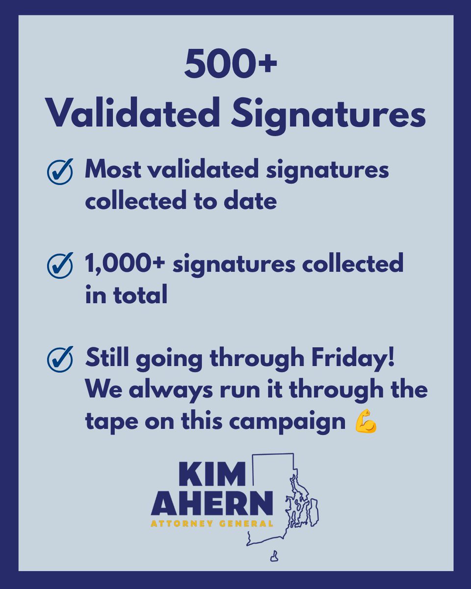 Kim Ahern for Rhode Island tweet media