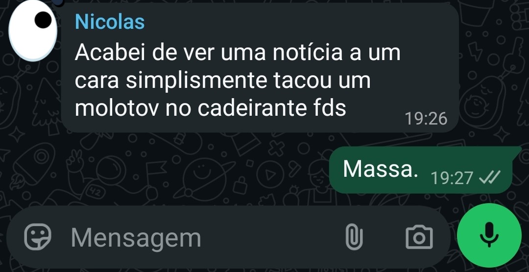 PeeChuper's tweet photo. Massa. https://t.co/hZUbb92qUY