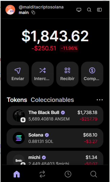 criptolcn's tweet photo. Is my port going to be worth $5689+ or not?

What do you think @blknoiz06 ?? Are we getting billions in MC? https://t.co/0BCXFF2maO
