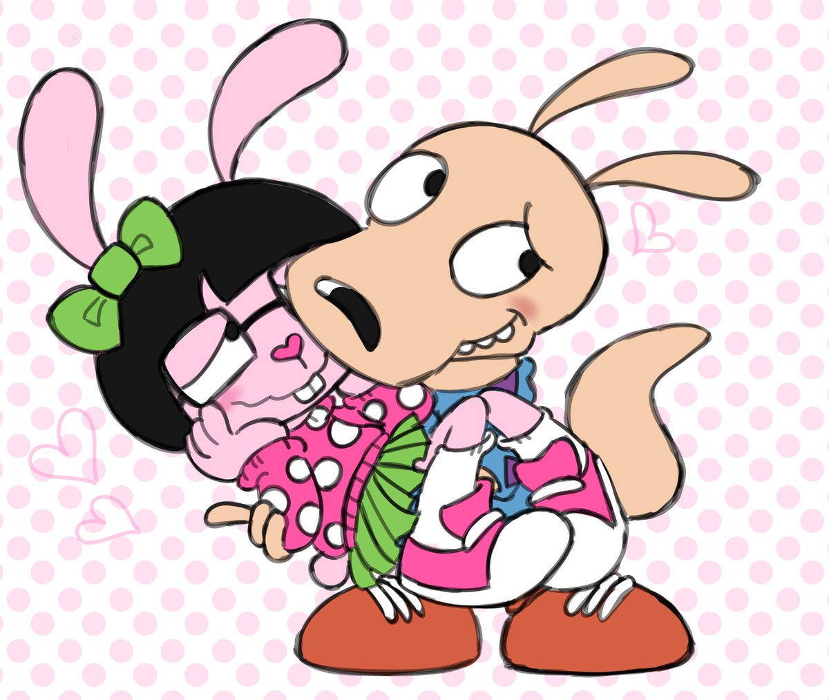 CentipedeBunnys's tweet photo. Uhhh IM GAY #rockosmodernlife #rockorama #yumeship #selfship https://t.co/ASw5nJLzyK