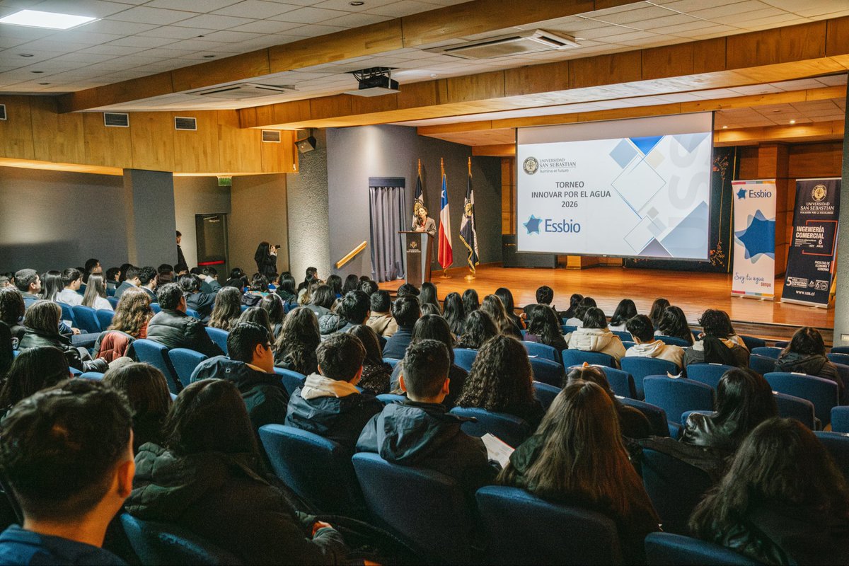 essbio's tweet photo. 💧 El agua nos une con las comunidades y el cuidado del entorno. Junto a @ussconcepcion impulsamos el torneo Innovar por el Agua 2026, reuniendo a estudiantes con ideas de impacto positivo.

Felicitamos a Aquamentes de @thepacificschool y a todos los participantes. https://t.co/CtN5DP3aQX