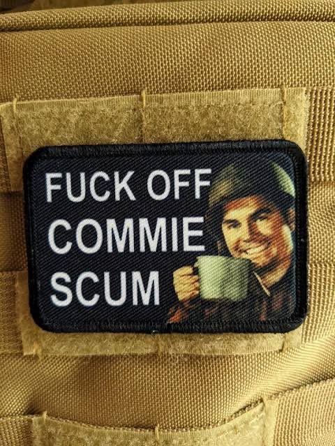 JPLange66's tweet photo. @BarronTNews_ My new moral patch arrived https://t.co/cqfBwQGXrZ
