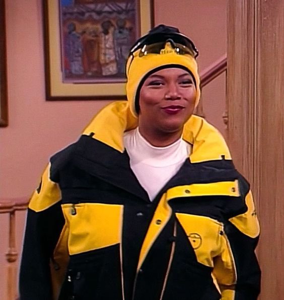 LadePlatinum's tweet photo. Queen Latifah (1997) wearing a ‘97 North Face “Steep Tech” Access Jacket

Right: Photo From My Archive https://t.co/RGAnPCYA0I